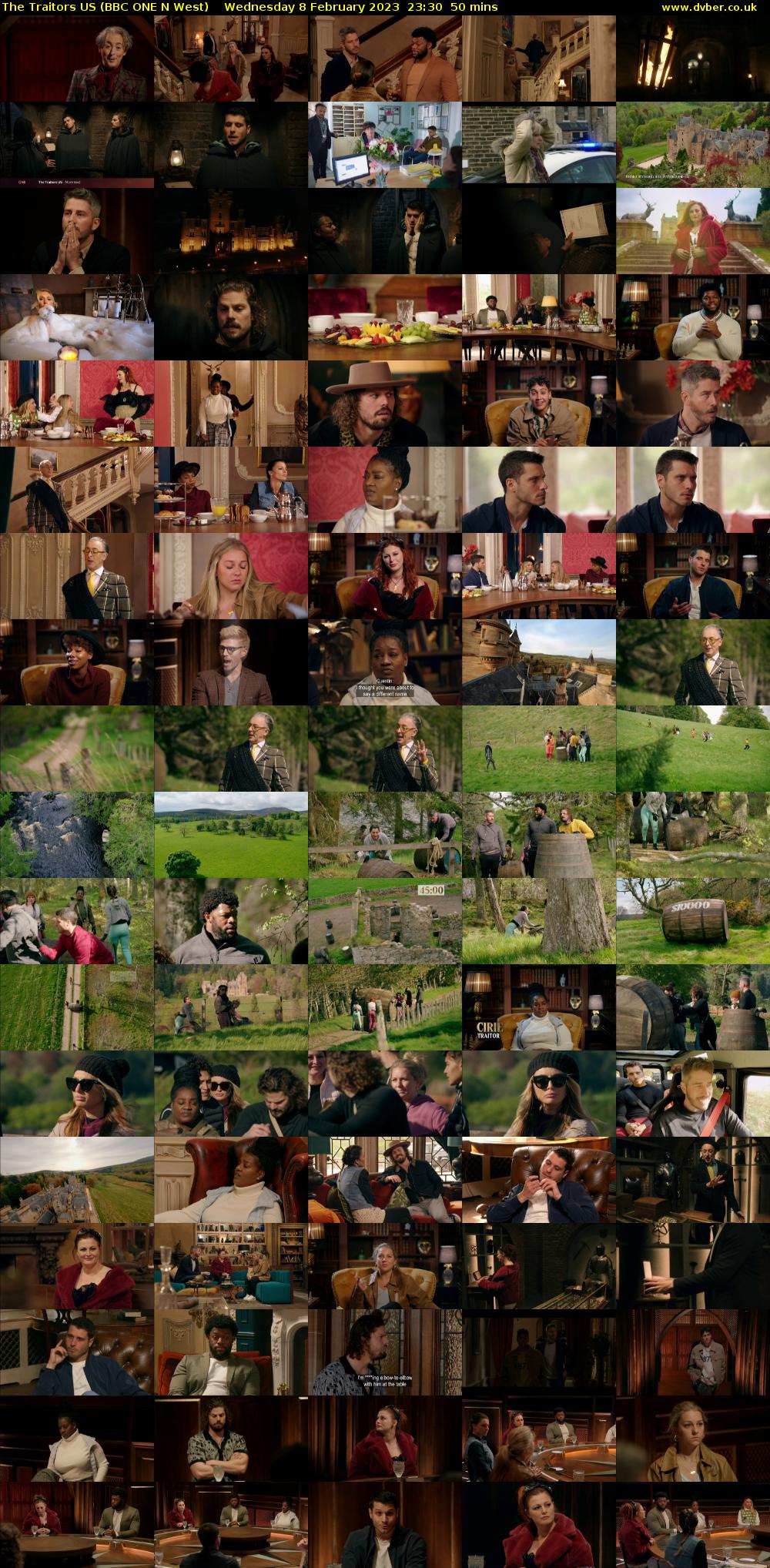 The Traitors US (BBC ONE N West) Wednesday 8 February 2023 23:30 - 00:20