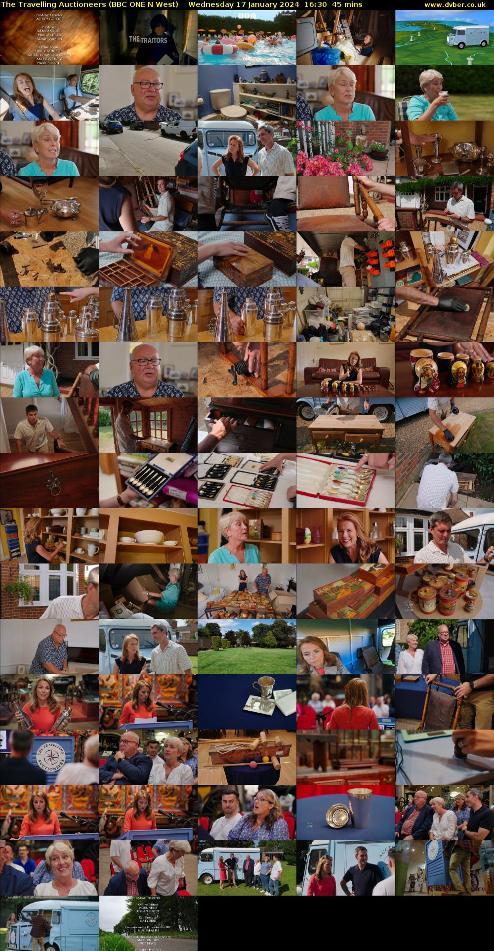 The Travelling Auctioneers (BBC ONE N West) Wednesday 17 January 2024 16:30 - 17:15