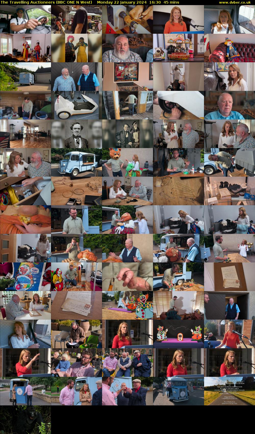 The Travelling Auctioneers (BBC ONE N West) Monday 22 January 2024 16:30 - 17:15