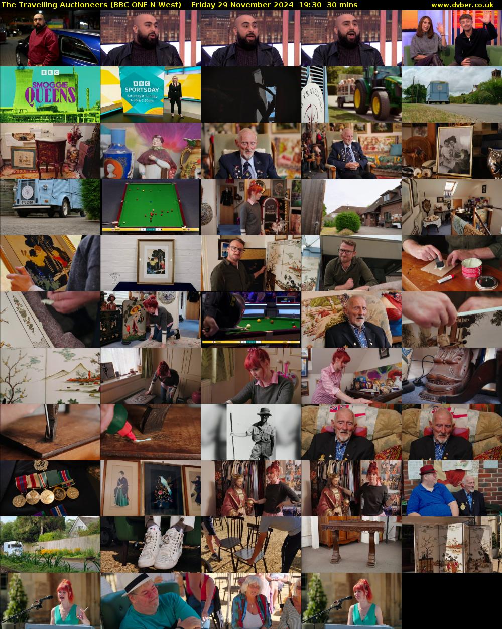 The Travelling Auctioneers (BBC ONE N West) Friday 29 November 2024 19:30 - 20:00
