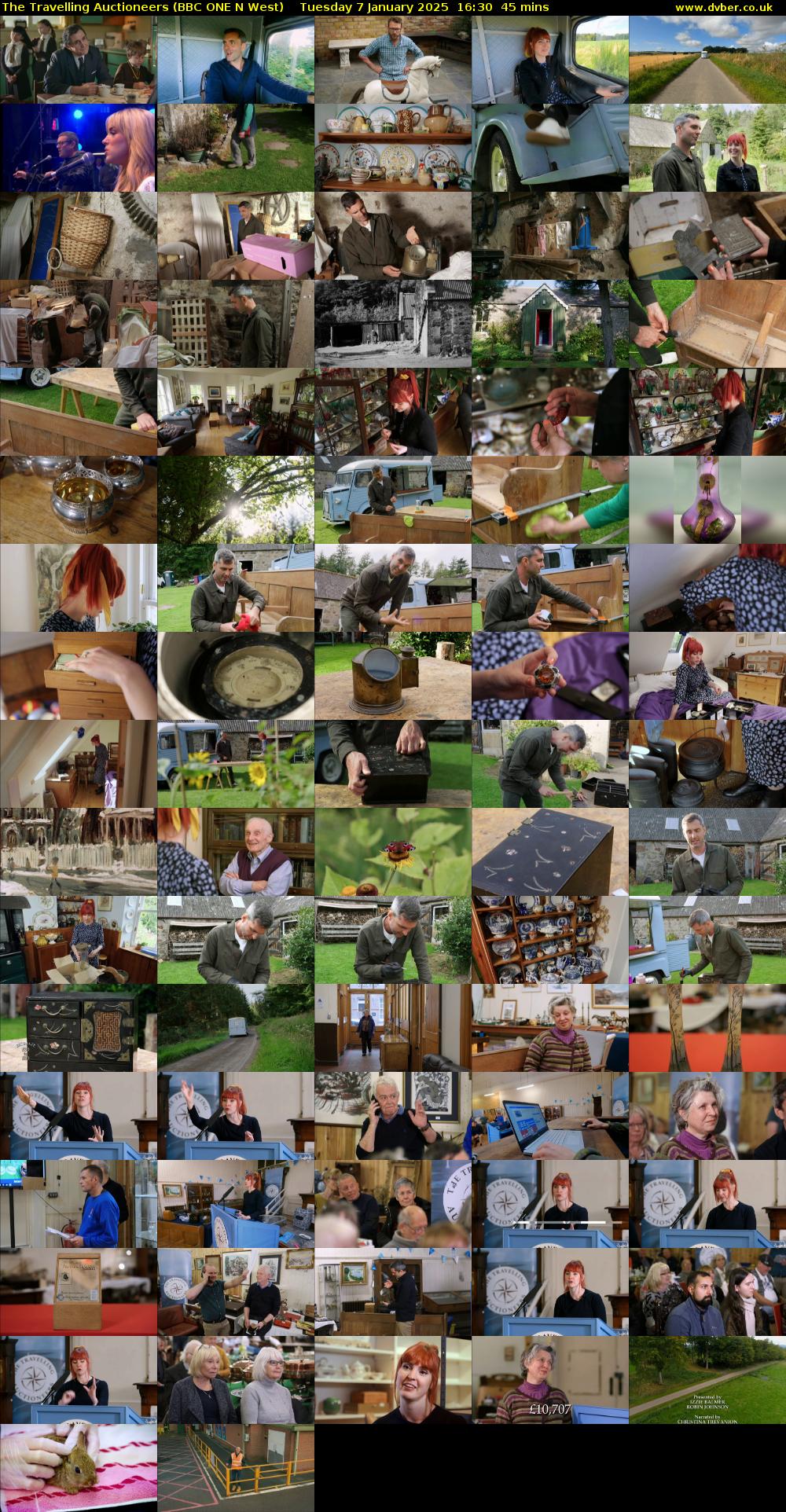 The Travelling Auctioneers (BBC ONE N West) Tuesday 7 January 2025 16:30 - 17:15