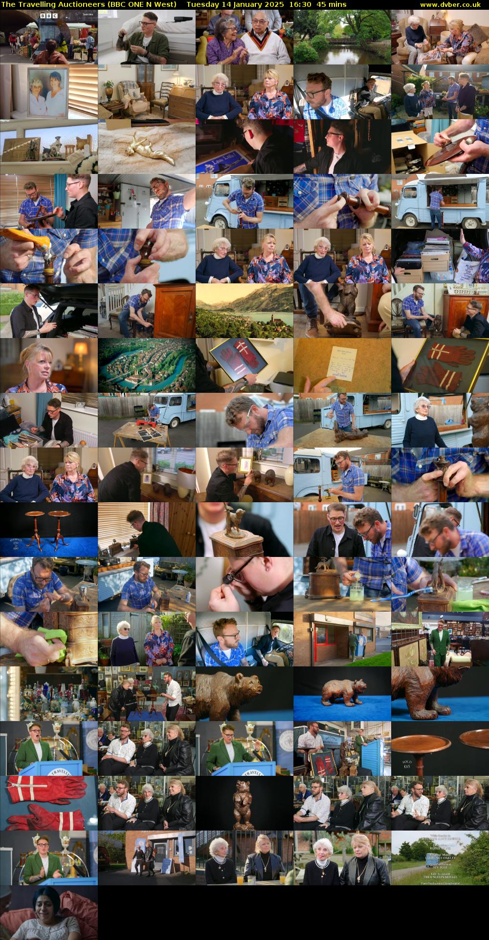 The Travelling Auctioneers (BBC ONE N West) Tuesday 14 January 2025 16:30 - 17:15