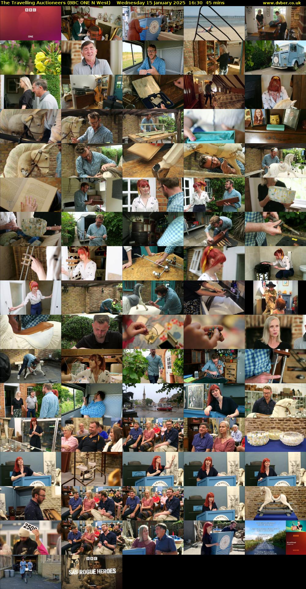 The Travelling Auctioneers (BBC ONE N West) Wednesday 15 January 2025 16:30 - 17:15