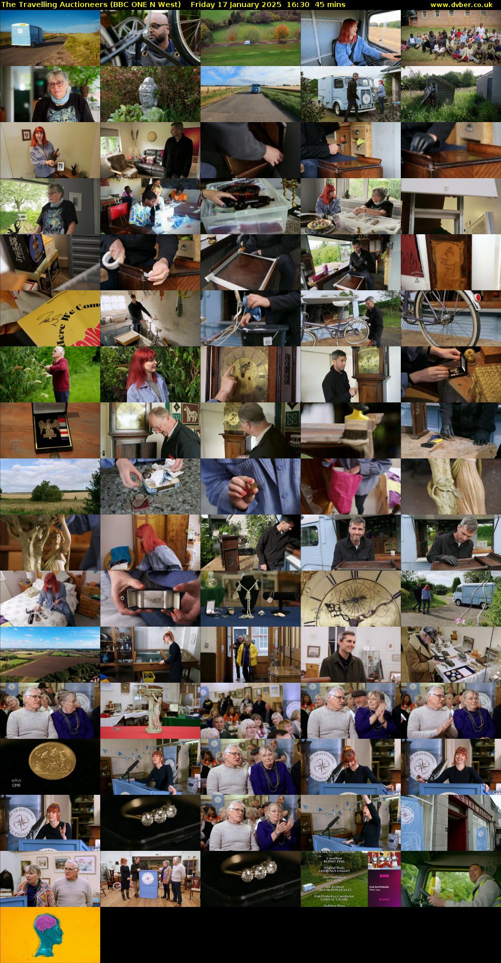 The Travelling Auctioneers (BBC ONE N West) Friday 17 January 2025 16:30 - 17:15