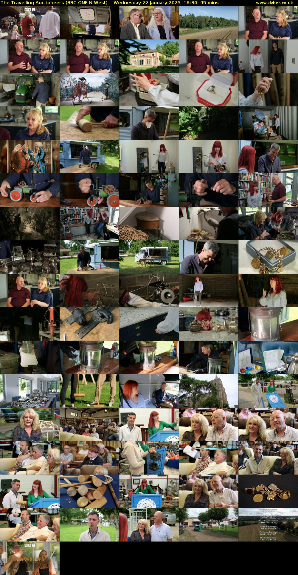 The Travelling Auctioneers (BBC ONE N West) Wednesday 22 January 2025 16:30 - 17:15