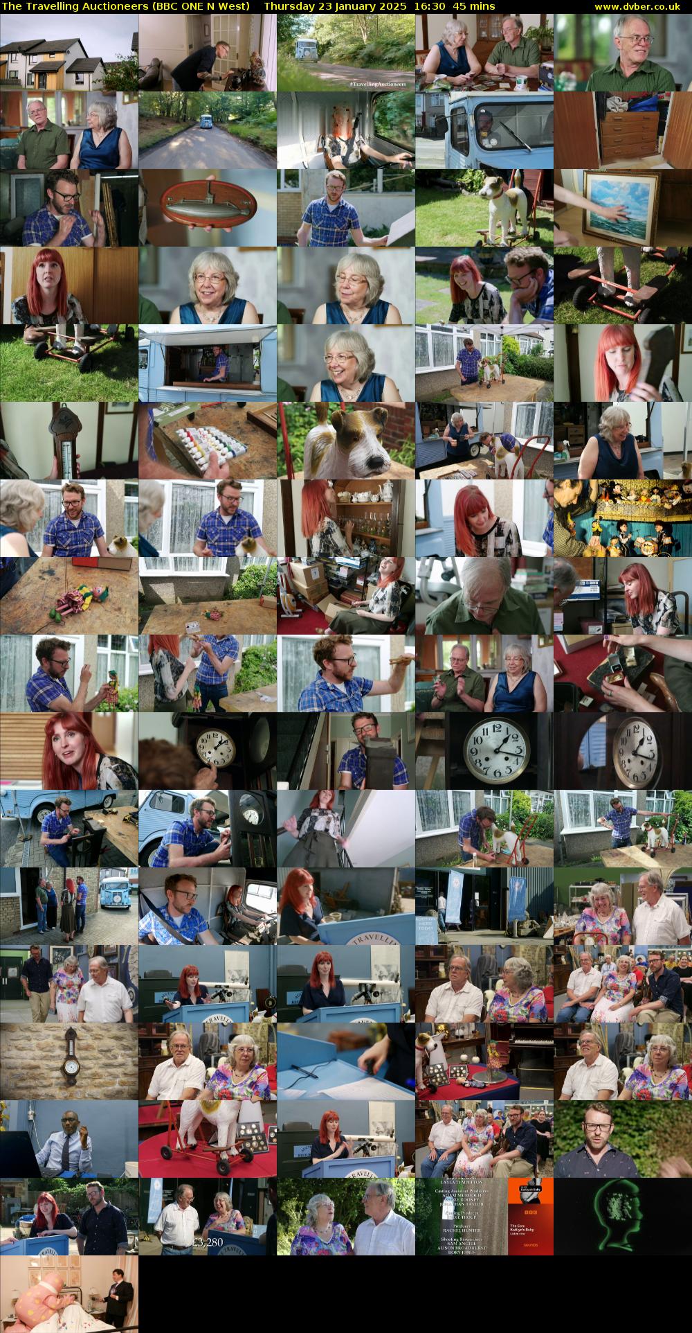 The Travelling Auctioneers (BBC ONE N West) Thursday 23 January 2025 16:30 - 17:15