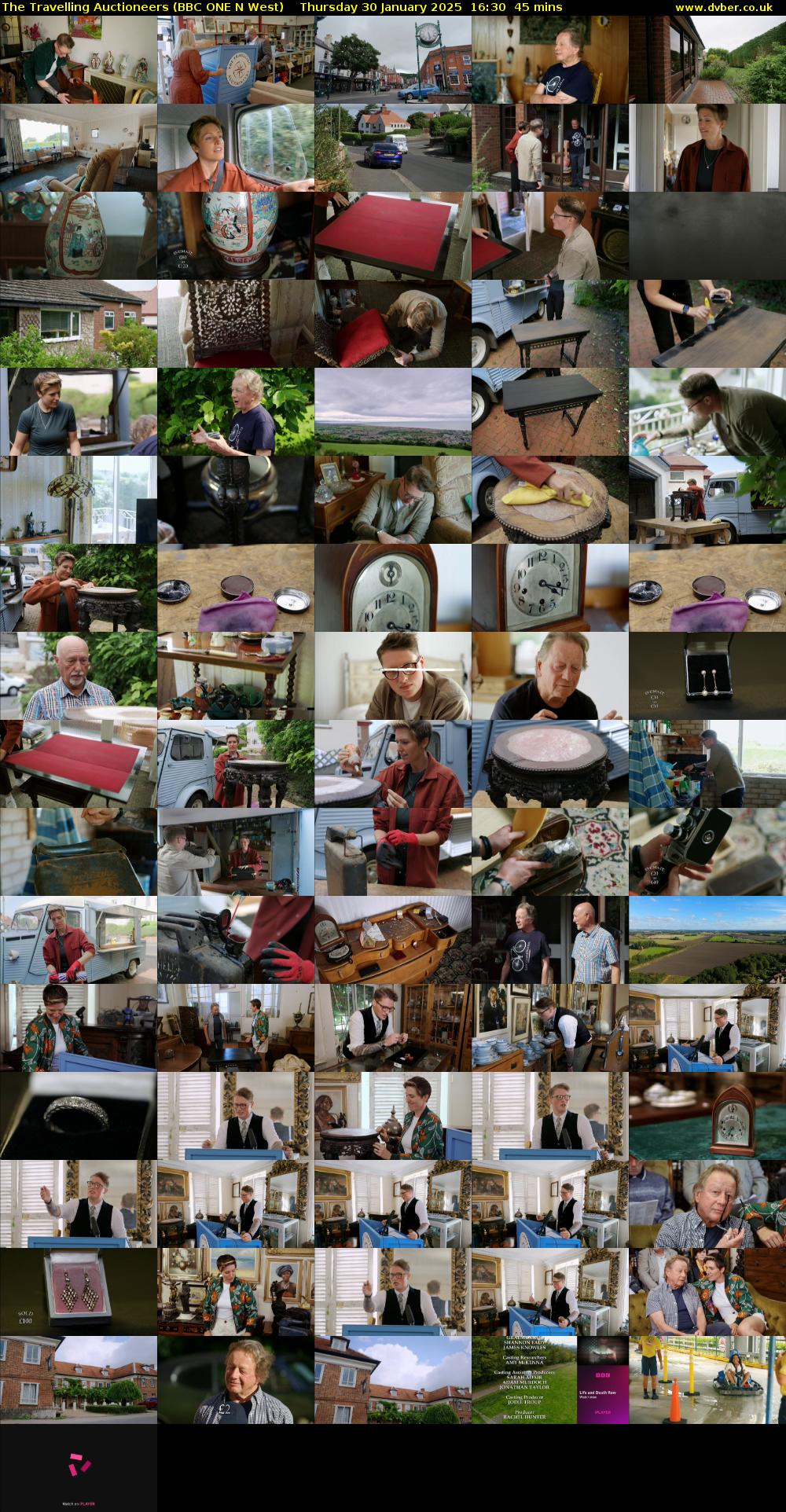 The Travelling Auctioneers (BBC ONE N West) Thursday 30 January 2025 16:30 - 17:15