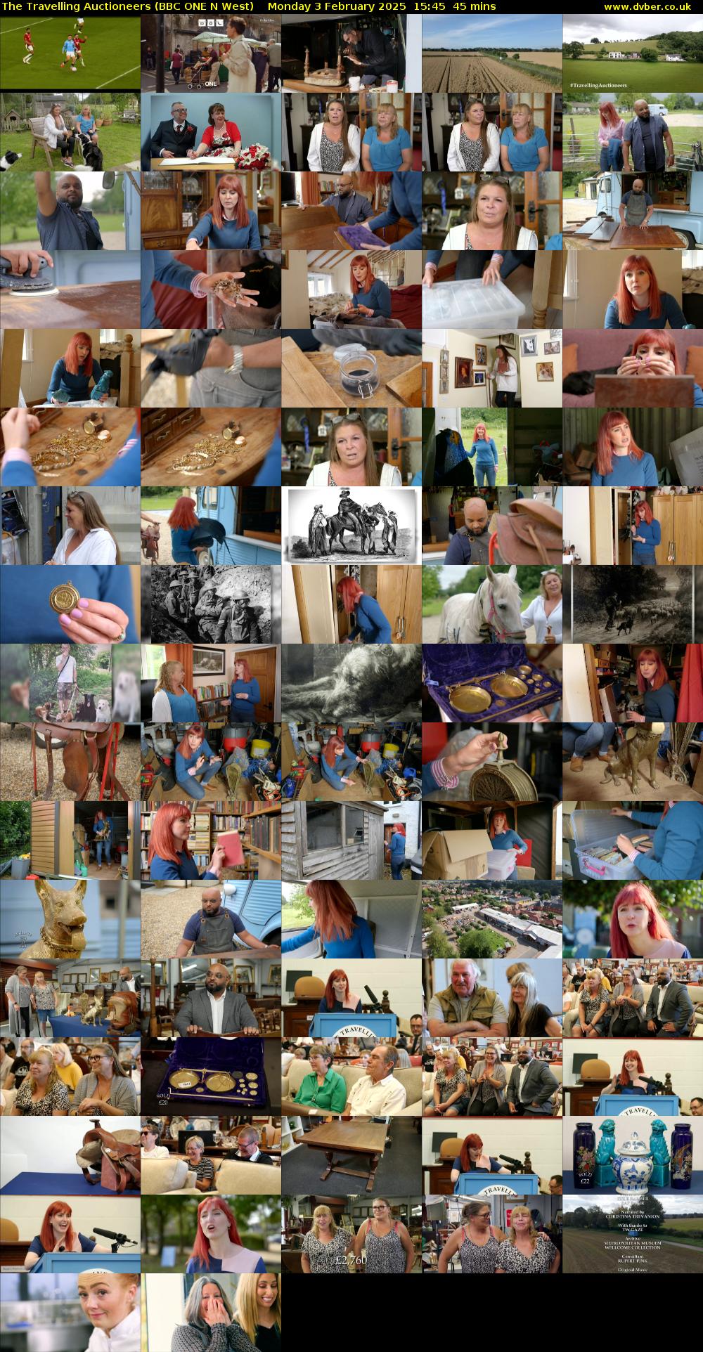 The Travelling Auctioneers (BBC ONE N West) Monday 3 February 2025 15:45 - 16:30