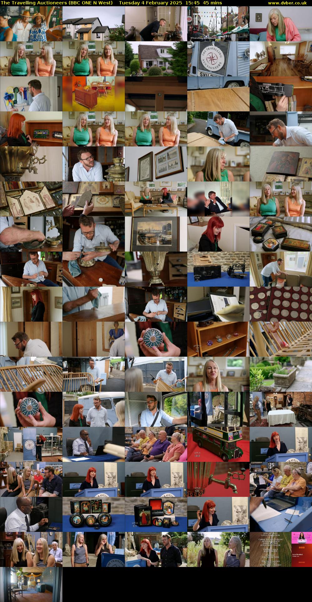 The Travelling Auctioneers (BBC ONE N West) Tuesday 4 February 2025 15:45 - 16:30