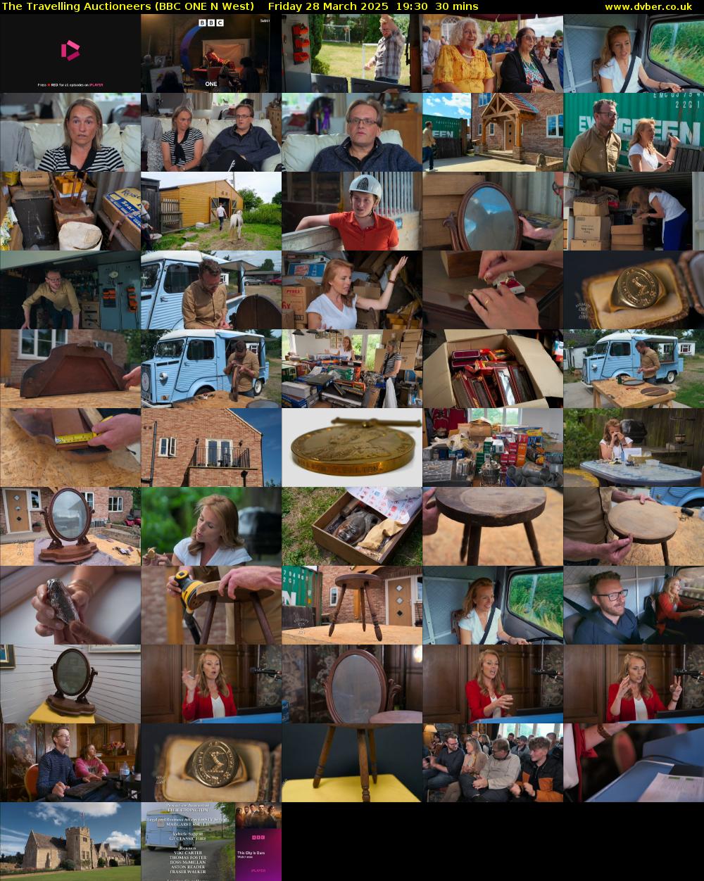 The Travelling Auctioneers (BBC ONE N West) Friday 28 March 2025 19:30 - 20:00