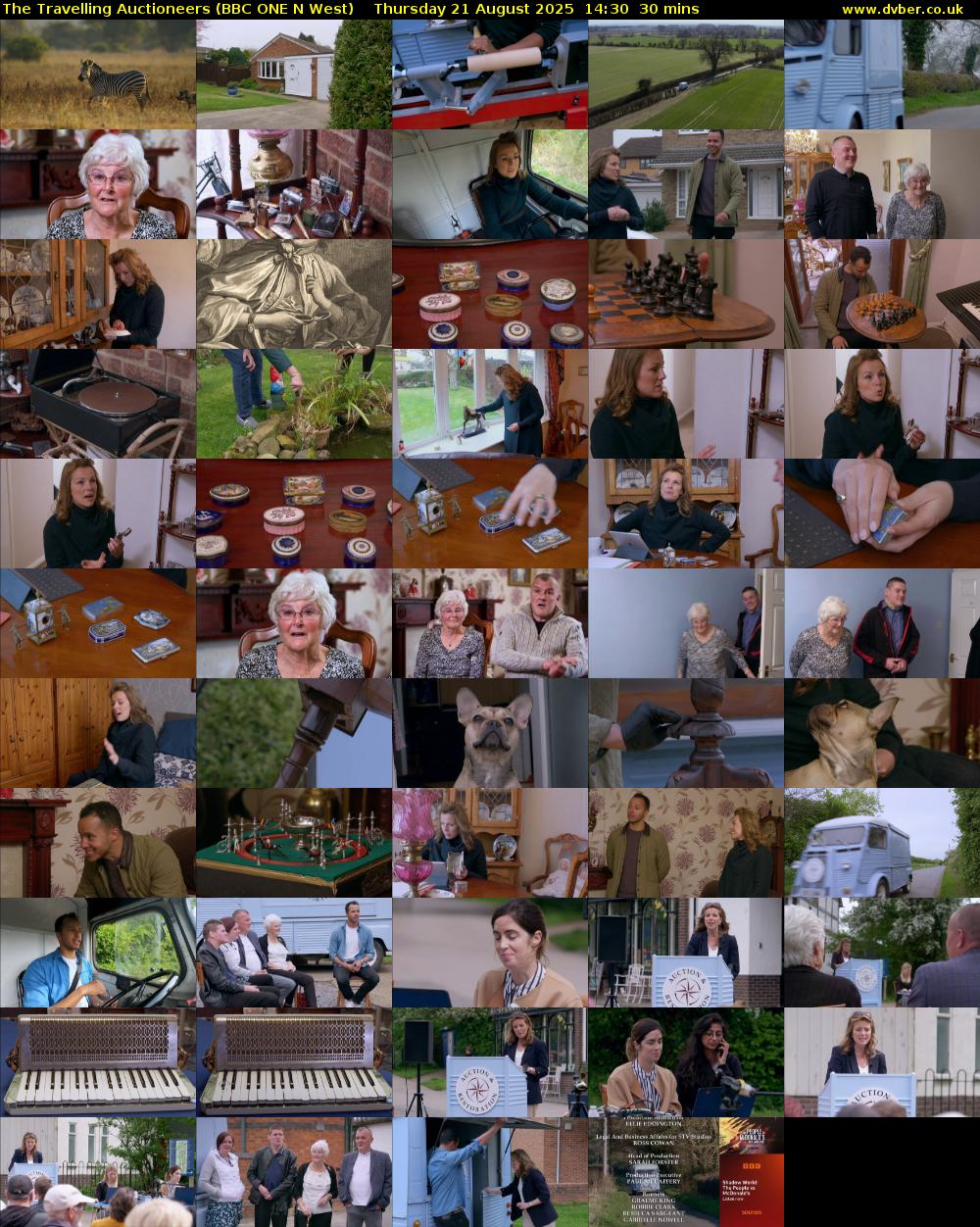 The Travelling Auctioneers (BBC ONE N West) Thursday 21 August 2025 14:30 - 15:00