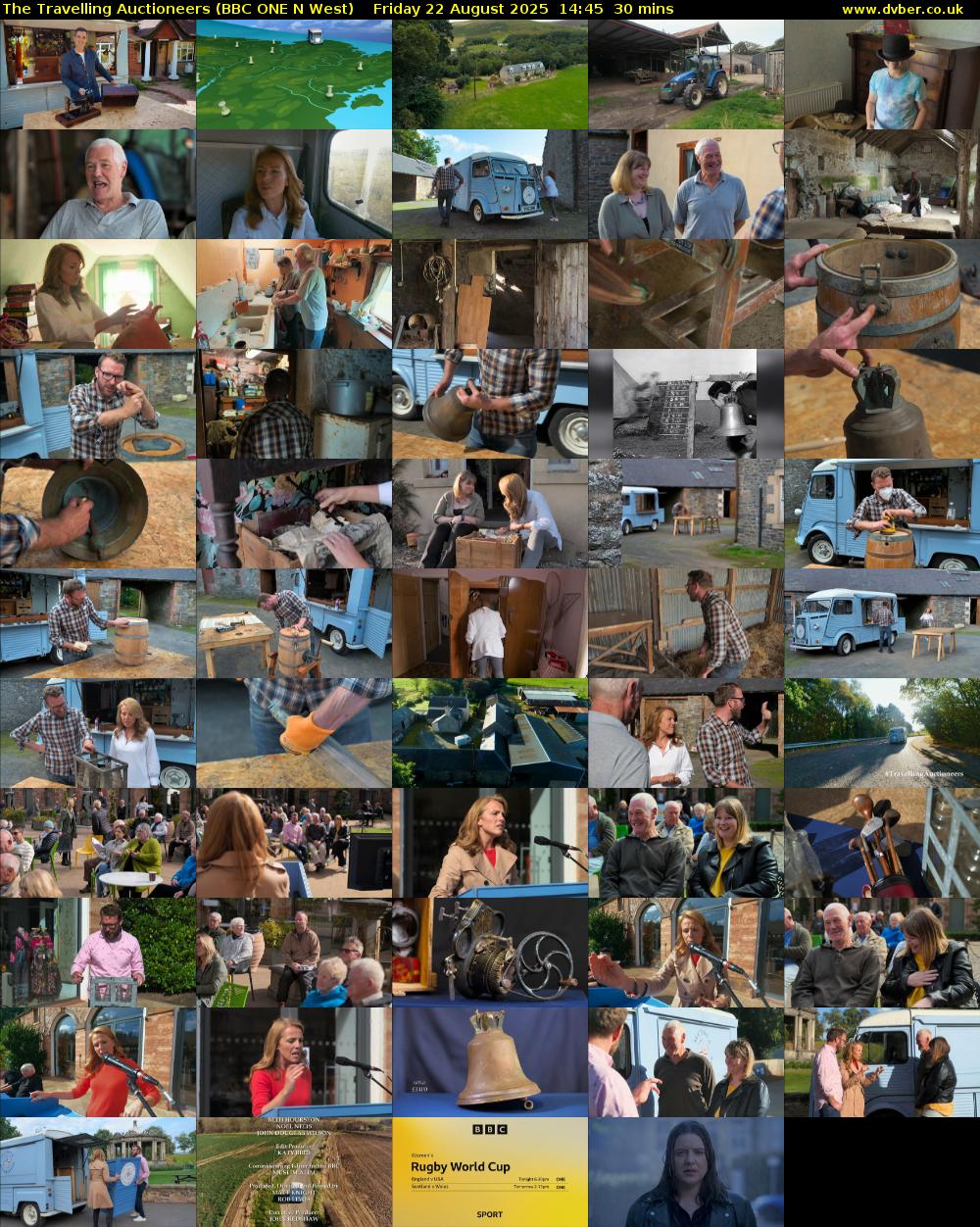 The Travelling Auctioneers (BBC ONE N West) Friday 22 August 2025 14:45 - 15:15