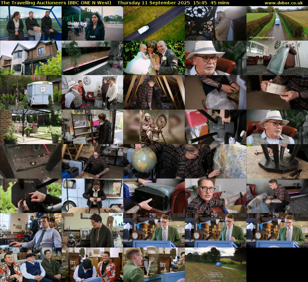 The Travelling Auctioneers (BBC ONE N West) Thursday 11 September 2025 15:45 - 16:30