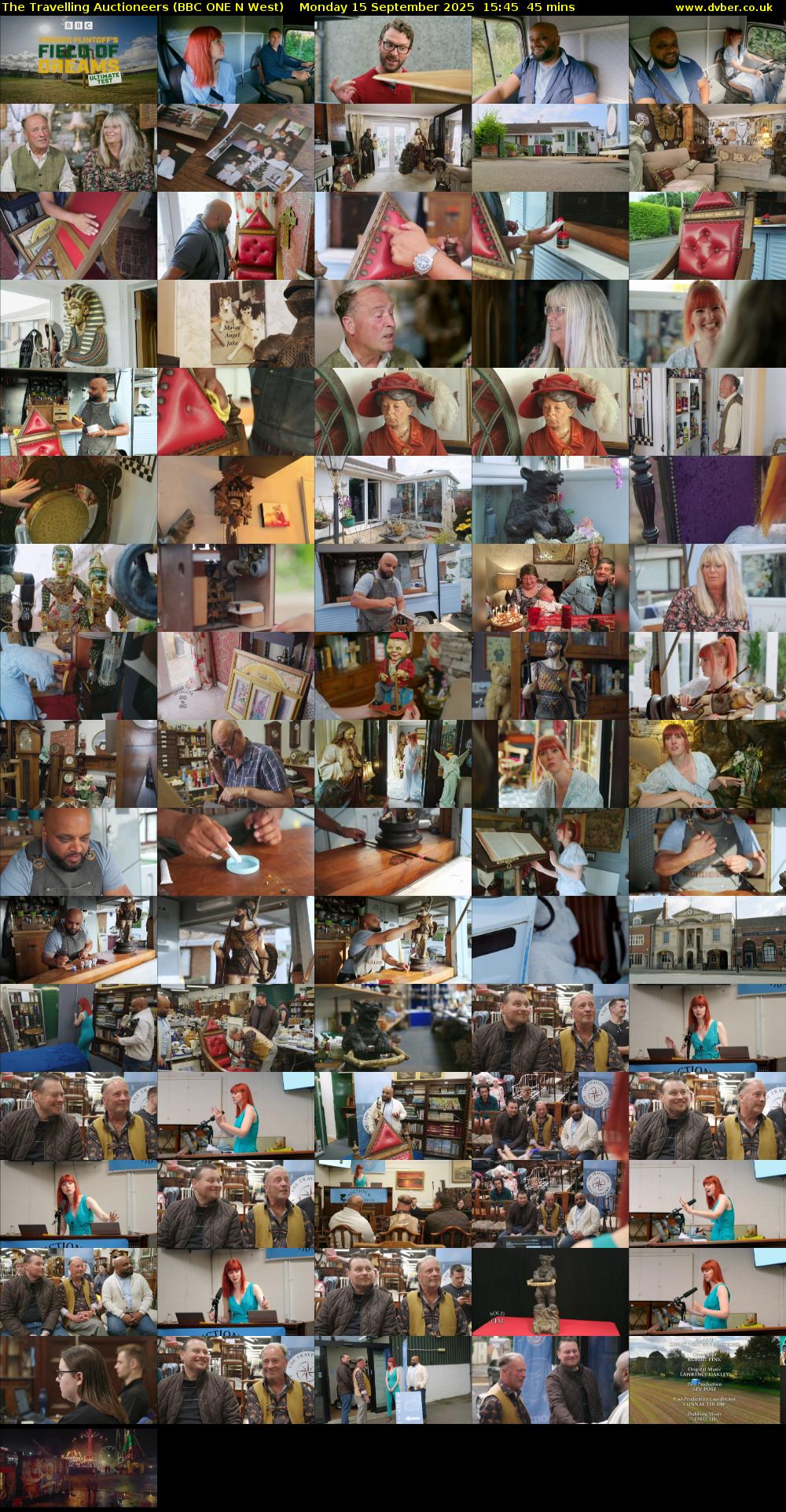 The Travelling Auctioneers (BBC ONE N West) Monday 15 September 2025 15:45 - 16:30