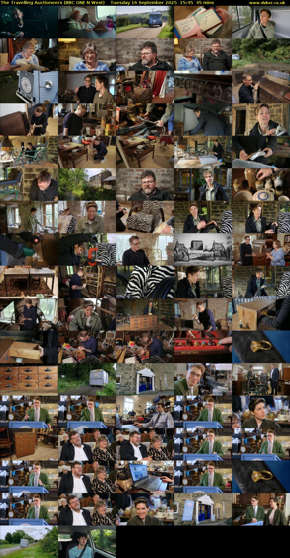 The Travelling Auctioneers (BBC ONE N West) Tuesday 16 September 2025 15:45 - 16:30