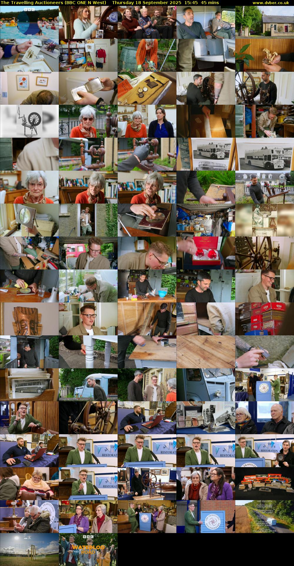 The Travelling Auctioneers (BBC ONE N West) Thursday 18 September 2025 15:45 - 16:30