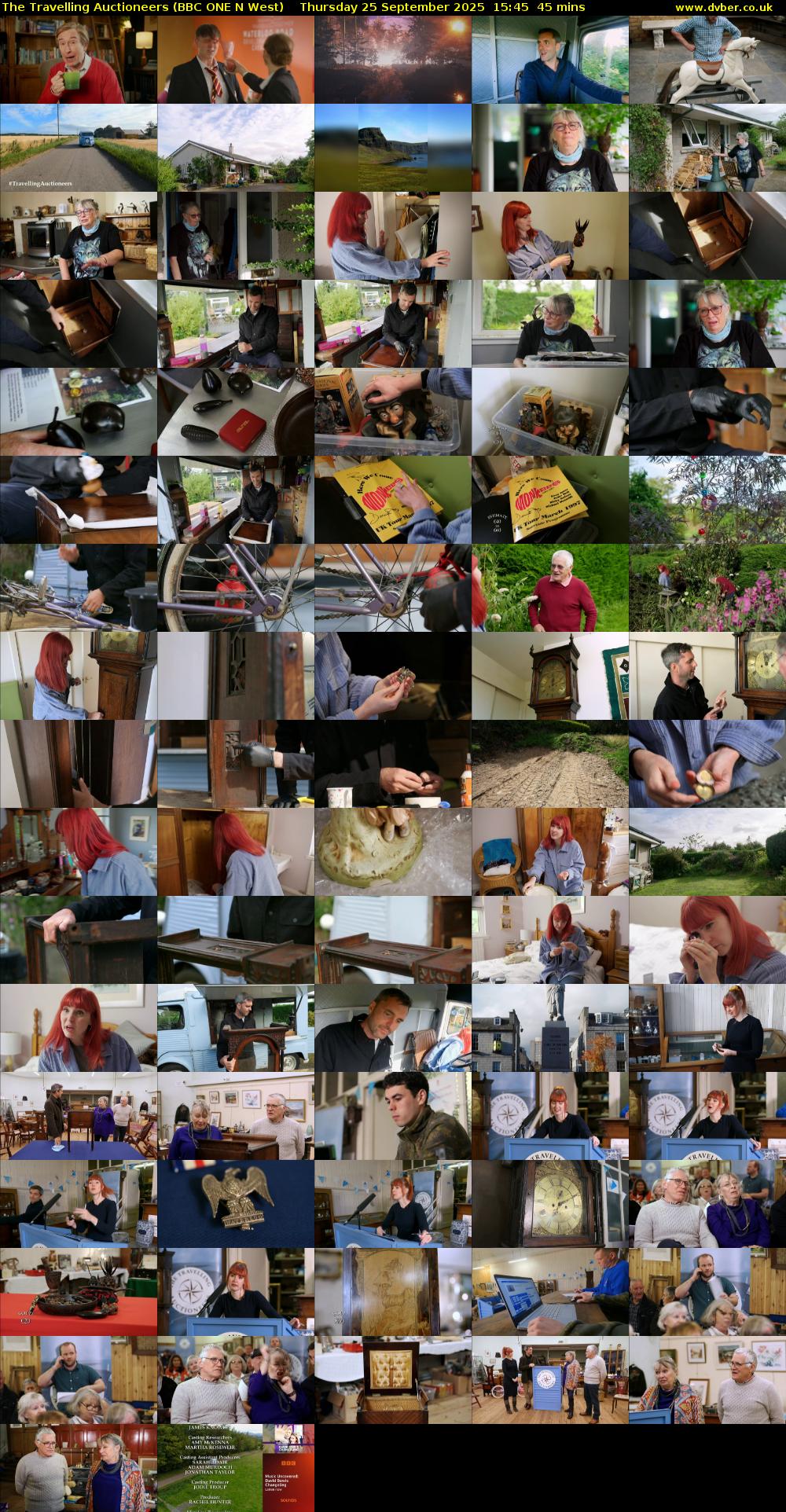 The Travelling Auctioneers (BBC ONE N West) Thursday 25 September 2025 15:45 - 16:30