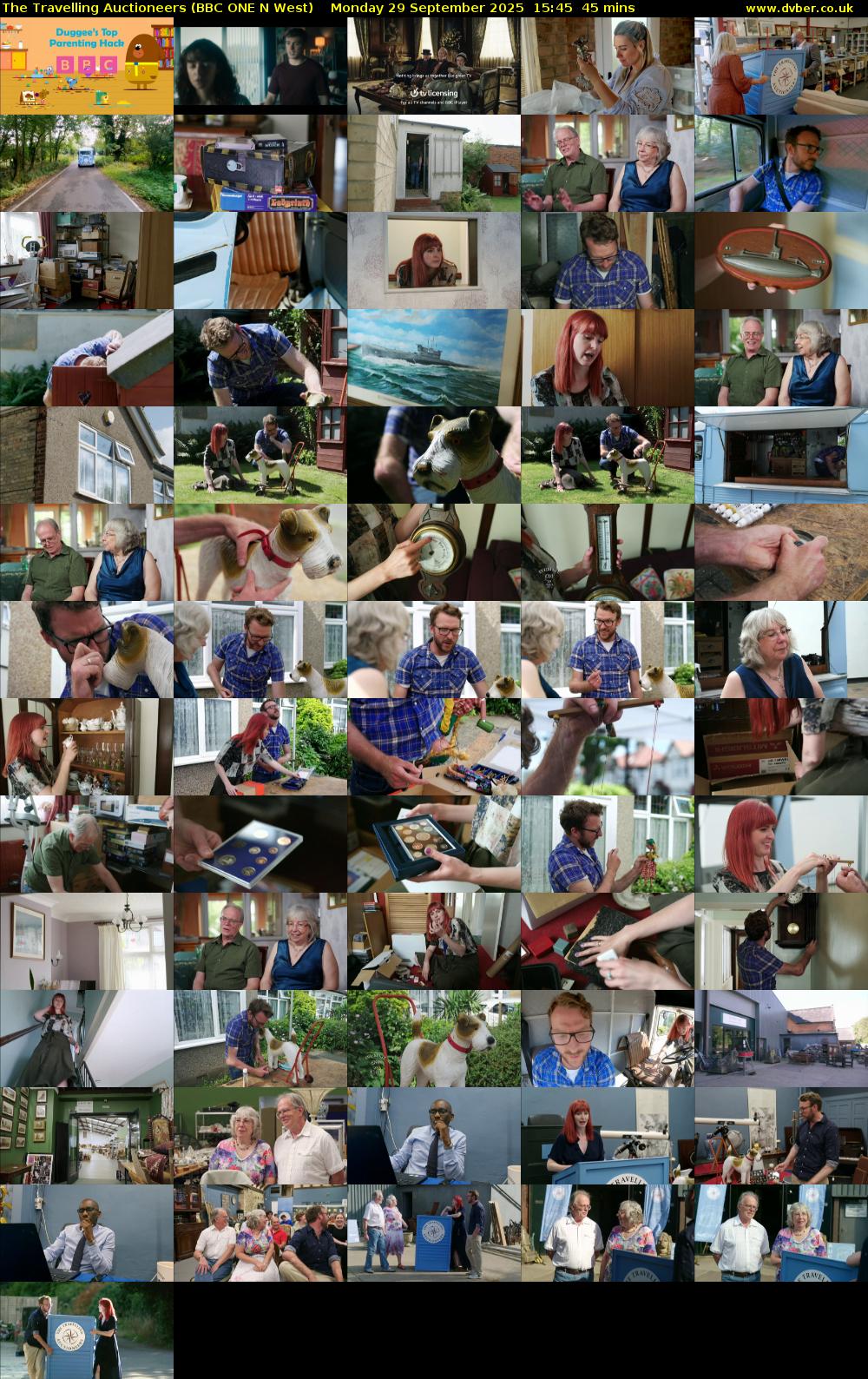 The Travelling Auctioneers (BBC ONE N West) Monday 29 September 2025 15:45 - 16:30