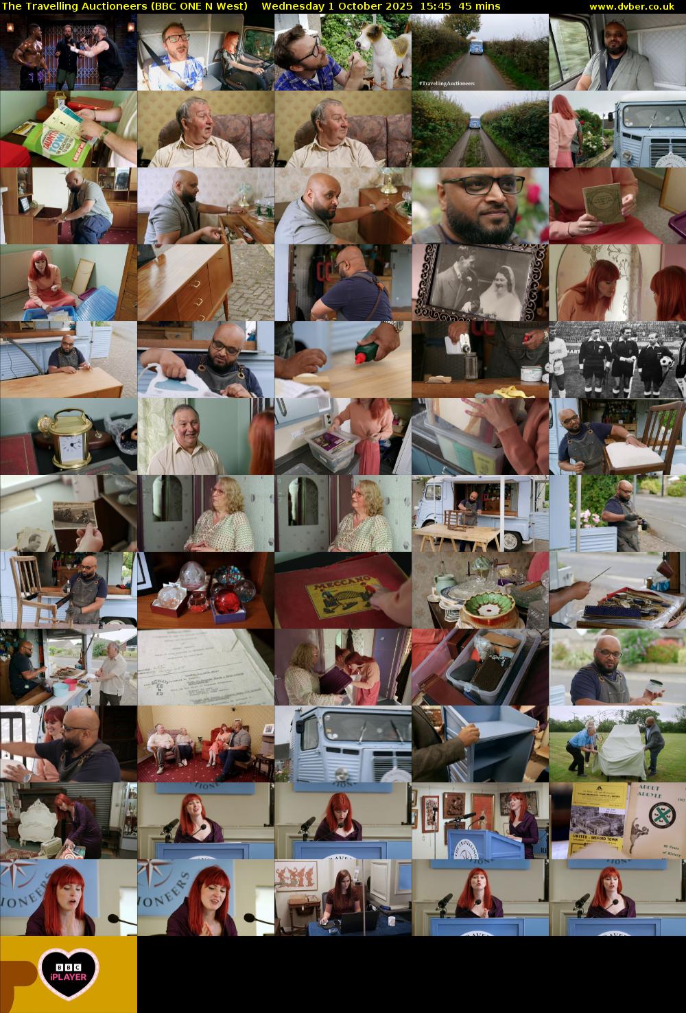 The Travelling Auctioneers (BBC ONE N West) Wednesday 1 October 2025 15:45 - 16:30