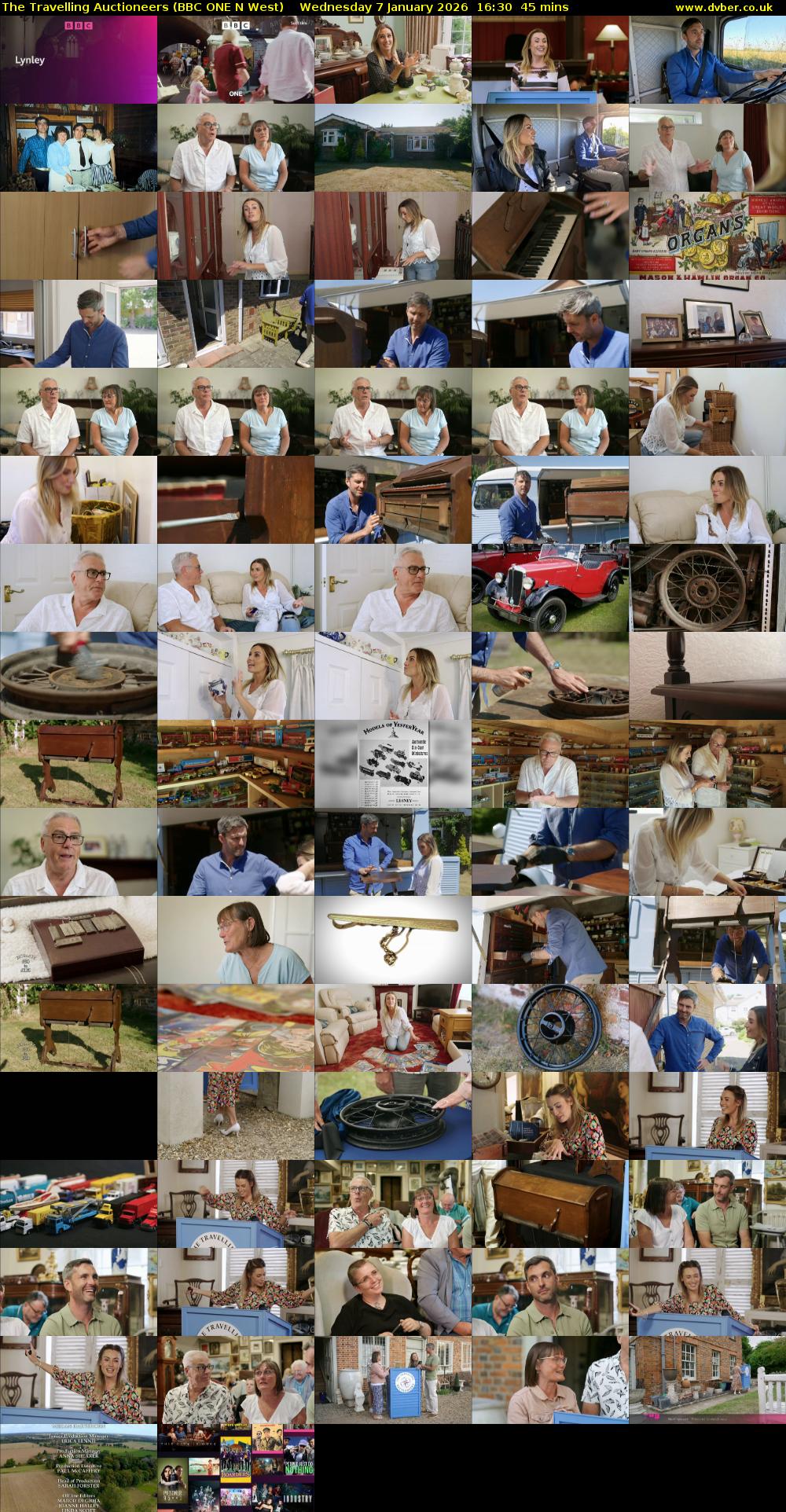 The Travelling Auctioneers (BBC ONE N West) Wednesday 7 January 2026 16:30 - 17:15