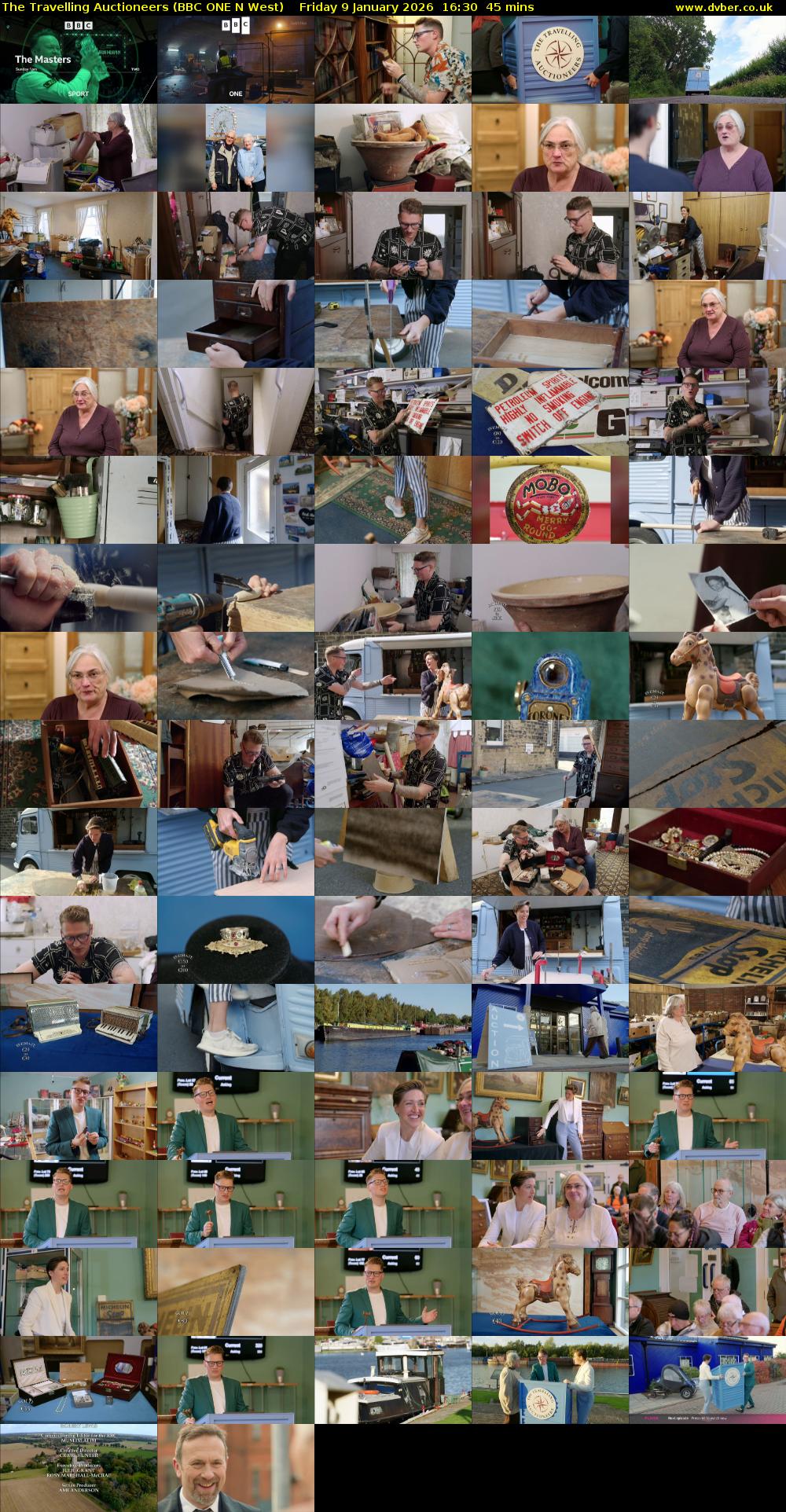 The Travelling Auctioneers (BBC ONE N West) Friday 9 January 2026 16:30 - 17:15
