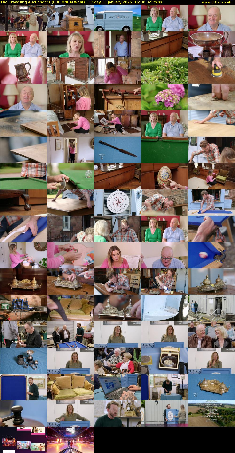 The Travelling Auctioneers (BBC ONE N West) Friday 16 January 2026 16:30 - 17:15