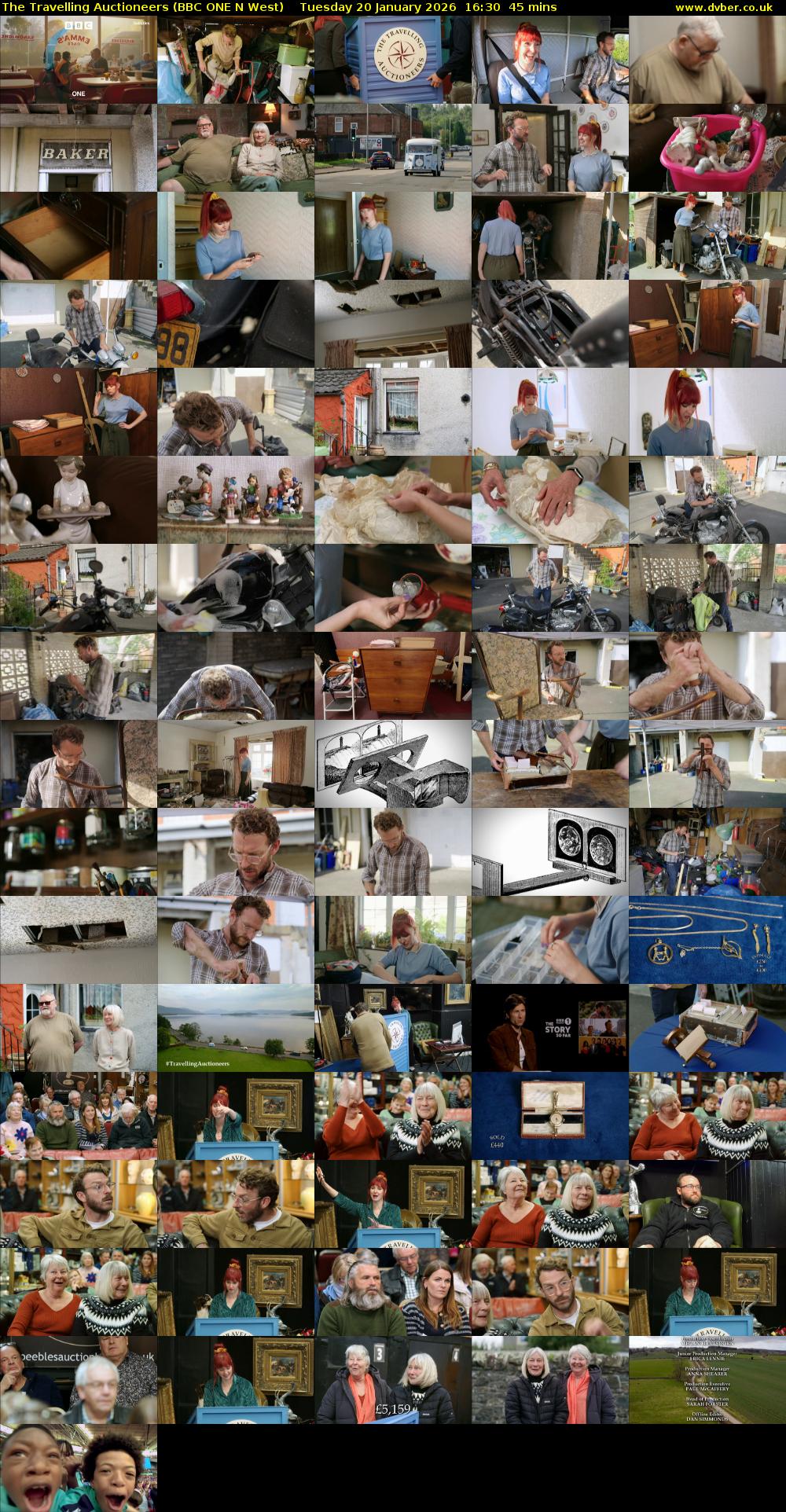 The Travelling Auctioneers (BBC ONE N West) Tuesday 20 January 2026 16:30 - 17:15