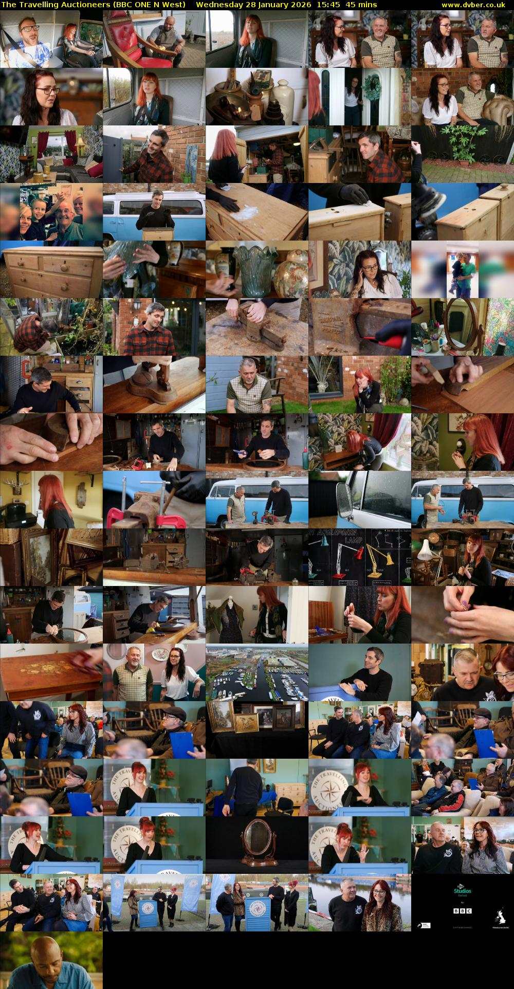 The Travelling Auctioneers (BBC ONE N West) Wednesday 28 January 2026 15:45 - 16:30