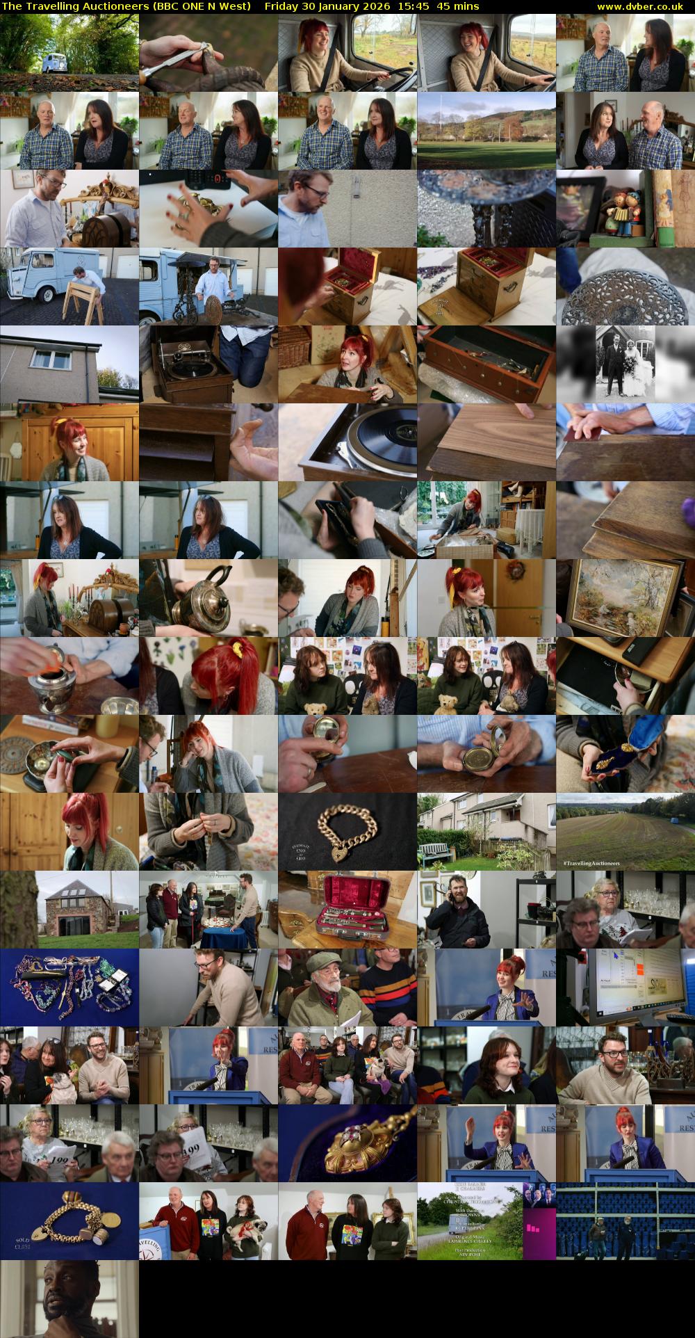 The Travelling Auctioneers (BBC ONE N West) Friday 30 January 2026 15:45 - 16:30