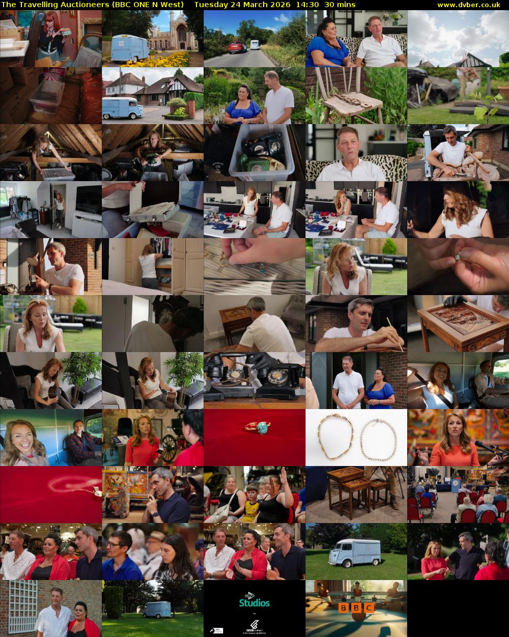 The Travelling Auctioneers (BBC ONE N West) Tuesday 24 March 2026 14:30 - 15:00