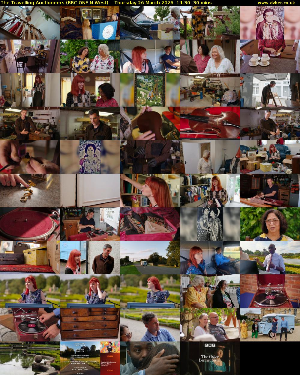 The Travelling Auctioneers (BBC ONE N West) Thursday 26 March 2026 14:30 - 15:00