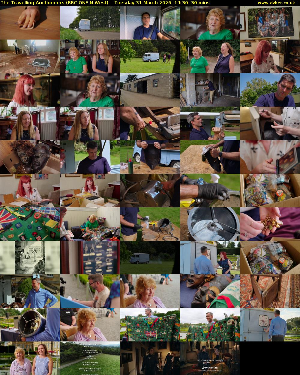 The Travelling Auctioneers (BBC ONE N West) Tuesday 31 March 2026 14:30 - 15:00