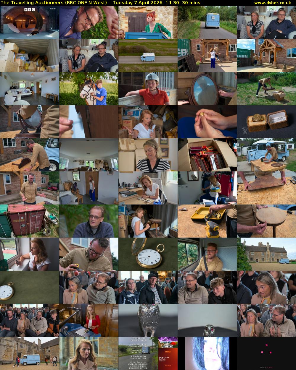 The Travelling Auctioneers (BBC ONE N West) Tuesday 7 April 2026 14:30 - 15:00