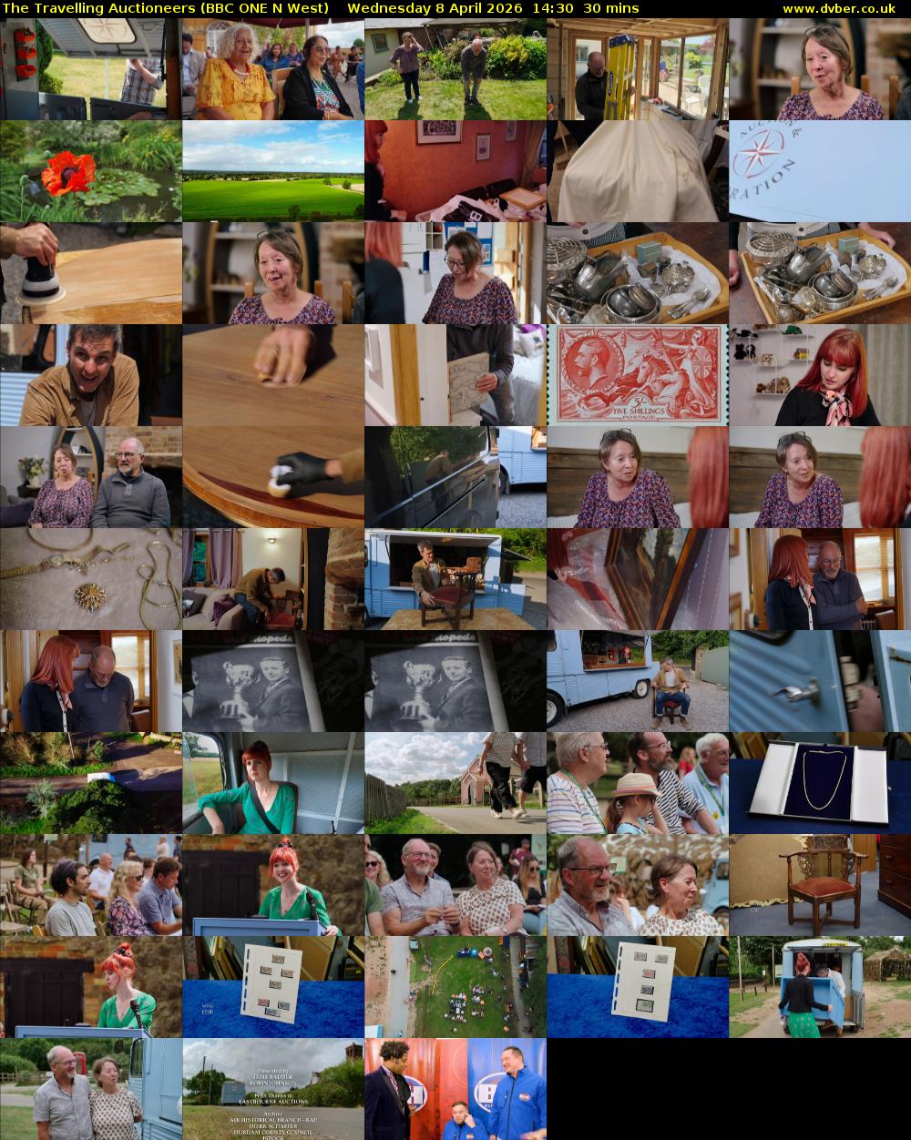 The Travelling Auctioneers (BBC ONE N West) Wednesday 8 April 2026 14:30 - 15:00