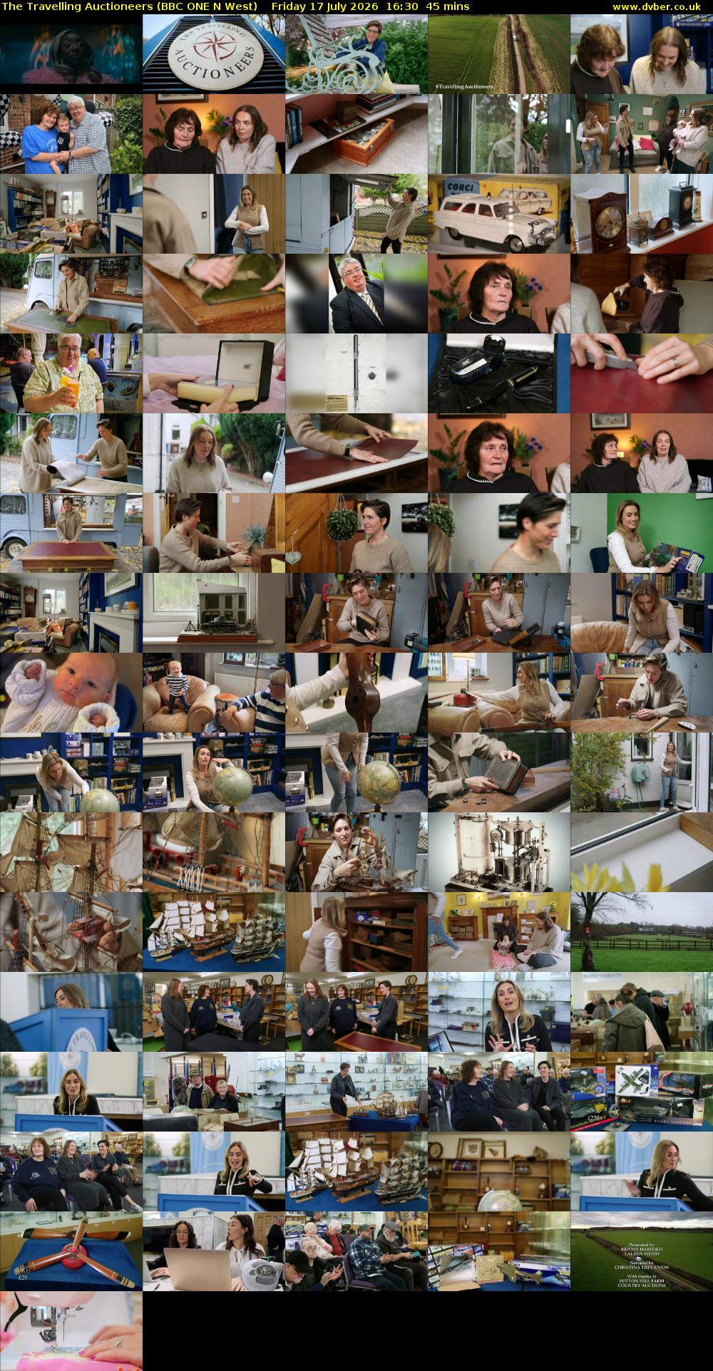 The Travelling Auctioneers (BBC ONE N West) Friday 17 July 2026 16:30 - 17:15