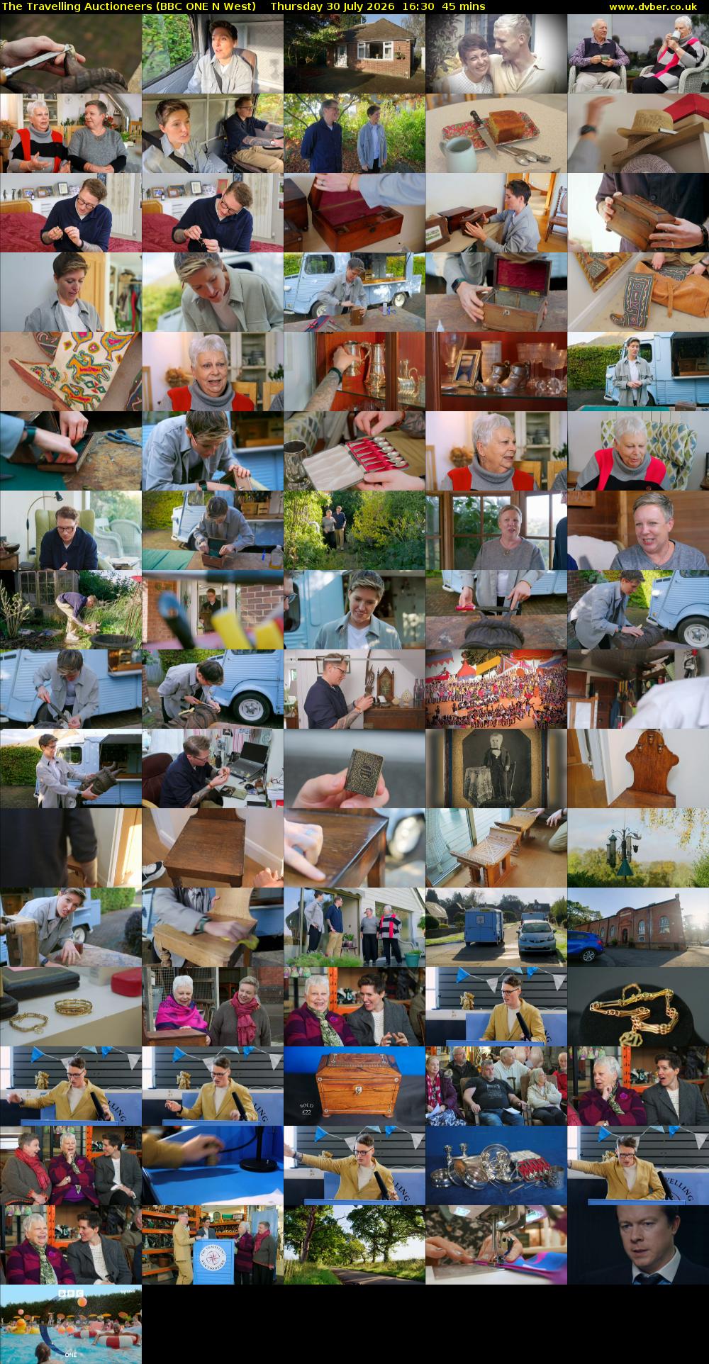 The Travelling Auctioneers (BBC ONE N West) Thursday 30 July 2026 16:30 - 17:15