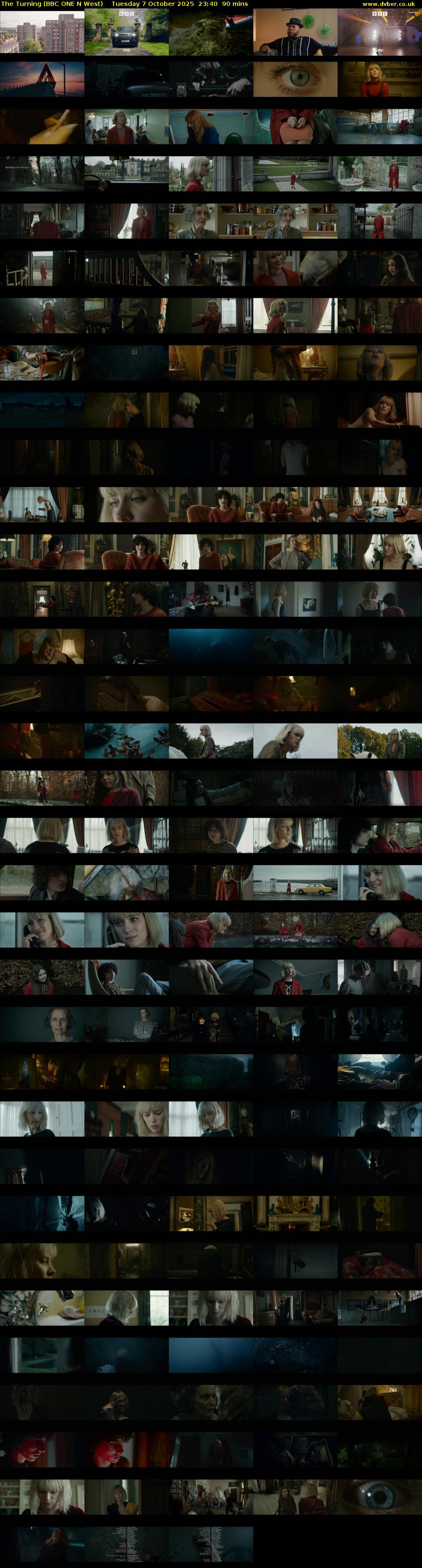 The Turning (BBC ONE N West) Tuesday 7 October 2025 23:40 - 01:10