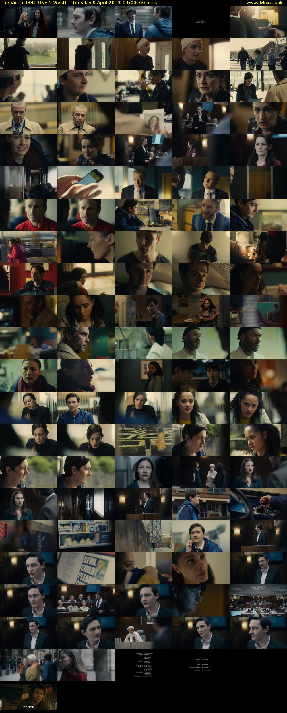 The Victim (BBC ONE N West) Tuesday 9 April 2019 21:00 - 22:00