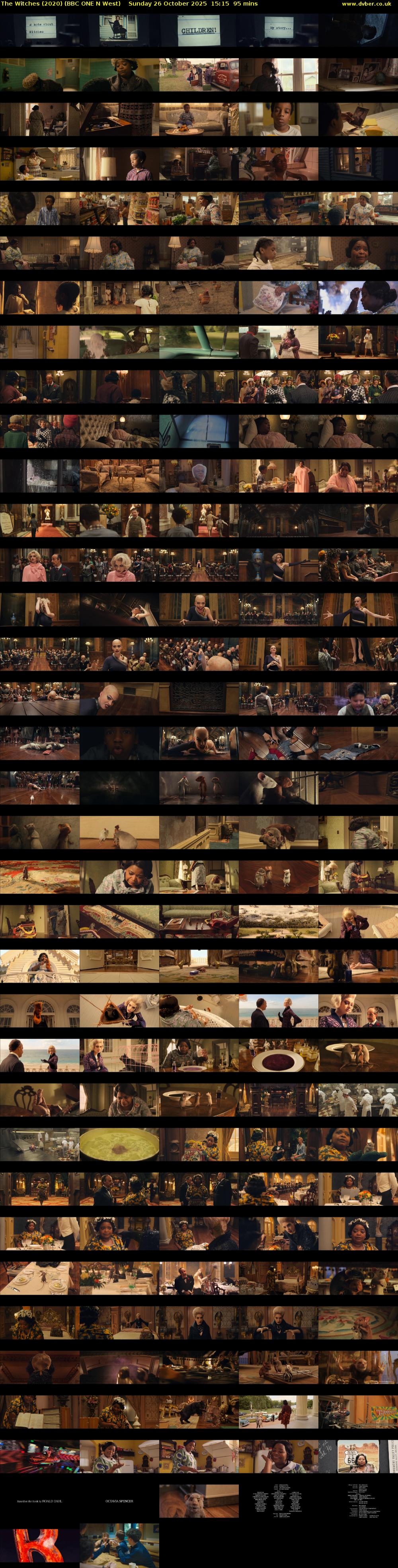 The Witches (2020) (BBC ONE N West) Sunday 26 October 2025 15:15 - 16:50