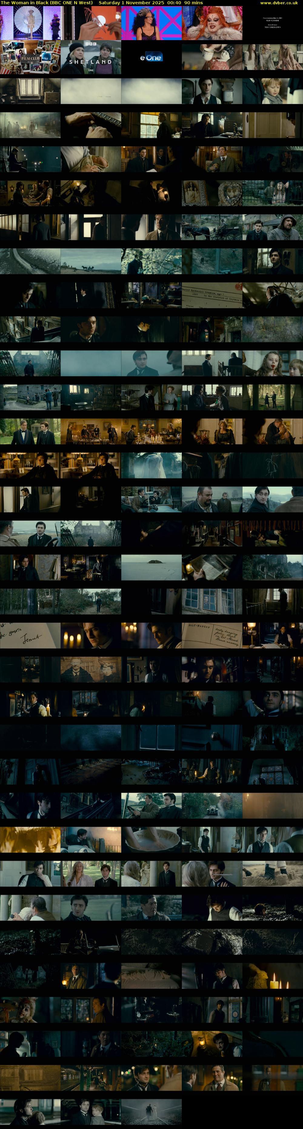 The Woman in Black (BBC ONE N West) Saturday 1 November 2025 00:40 - 02:10