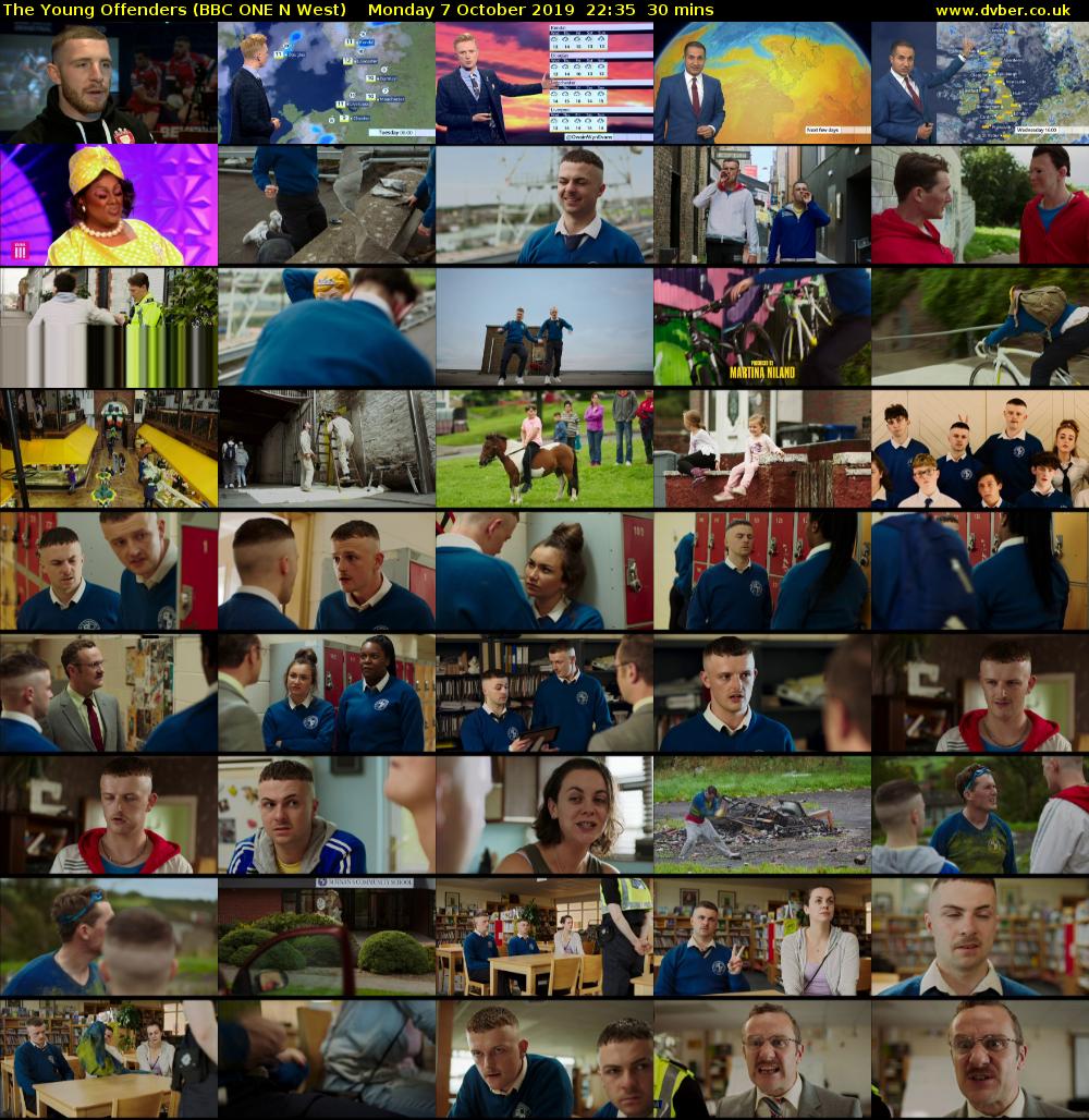 The Young Offenders (BBC ONE N West) Monday 7 October 2019 22:35 - 23:05