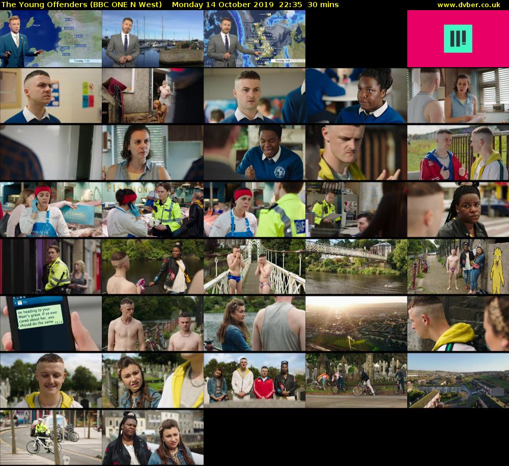 The Young Offenders (BBC ONE N West) Monday 14 October 2019 22:35 - 23:05