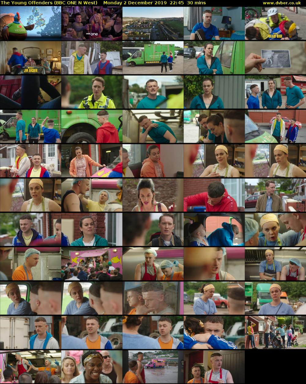 The Young Offenders (BBC ONE N West) Monday 2 December 2019 22:45 - 23:15