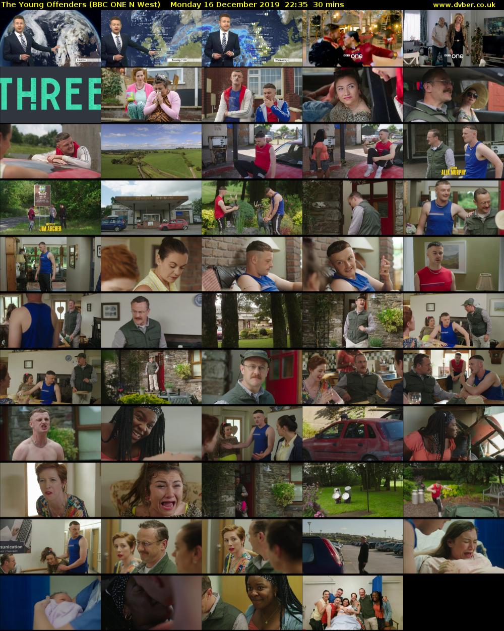 The Young Offenders (BBC ONE N West) Monday 16 December 2019 22:35 - 23:05