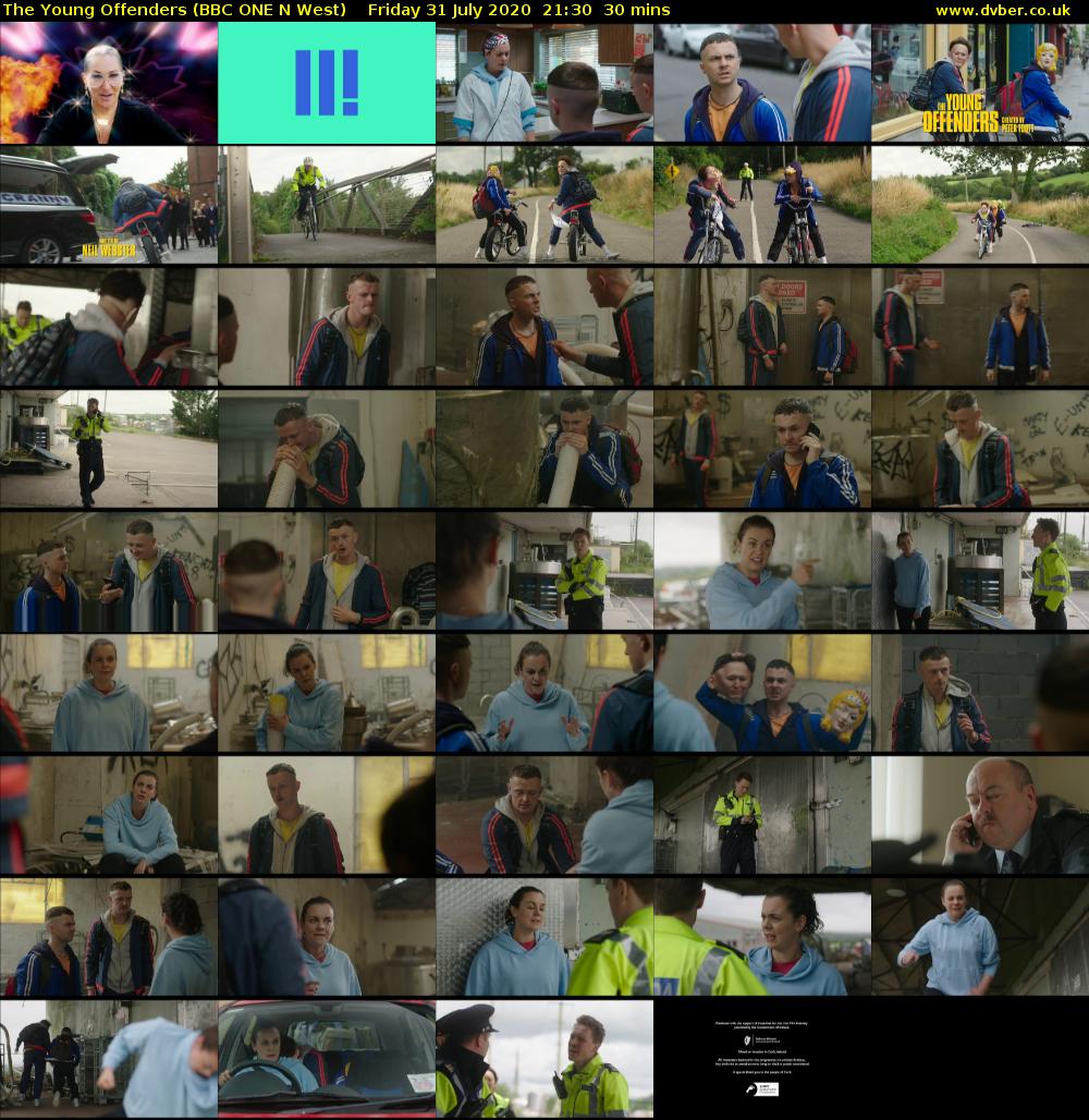 The Young Offenders (BBC ONE N West) Friday 31 July 2020 21:30 - 22:00