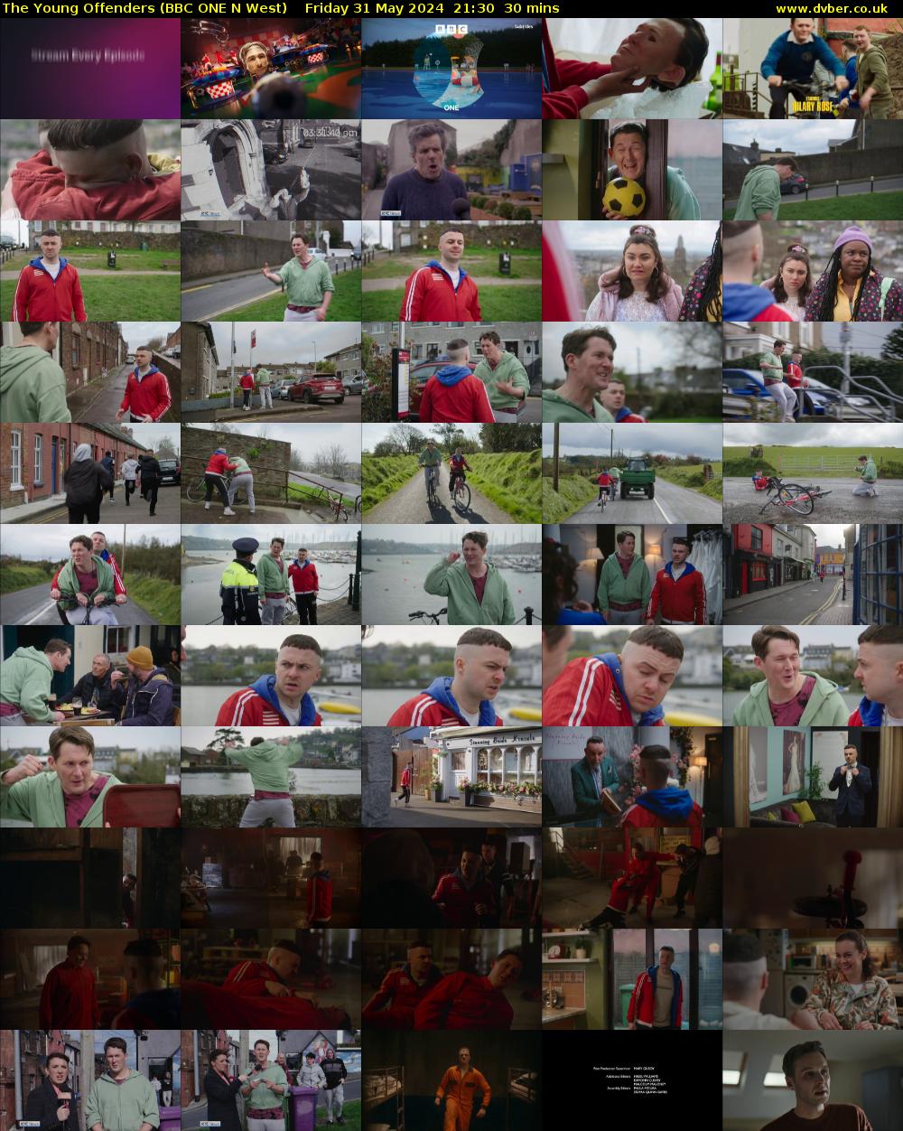The Young Offenders (BBC ONE N West) Friday 31 May 2024 21:30 - 22:00