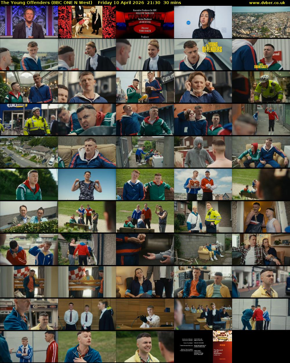 The Young Offenders (BBC ONE N West) Friday 10 April 2026 21:30 - 22:00