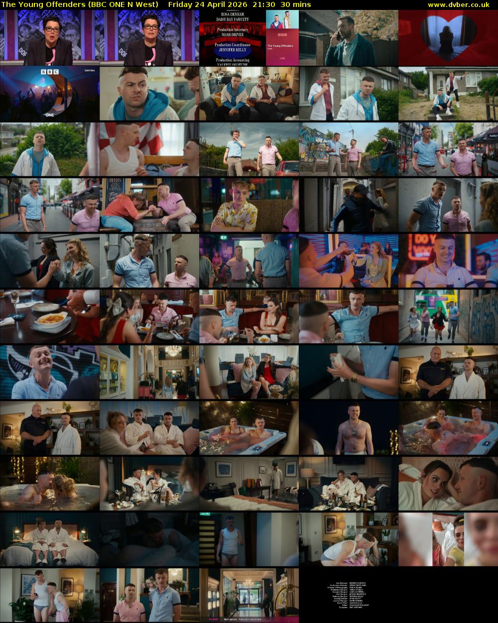 The Young Offenders (BBC ONE N West) Friday 24 April 2026 21:30 - 22:00
