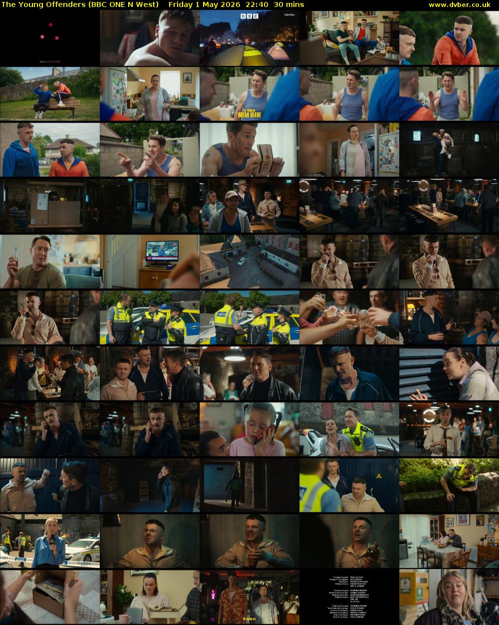 The Young Offenders (BBC ONE N West) Friday 1 May 2026 22:40 - 23:10