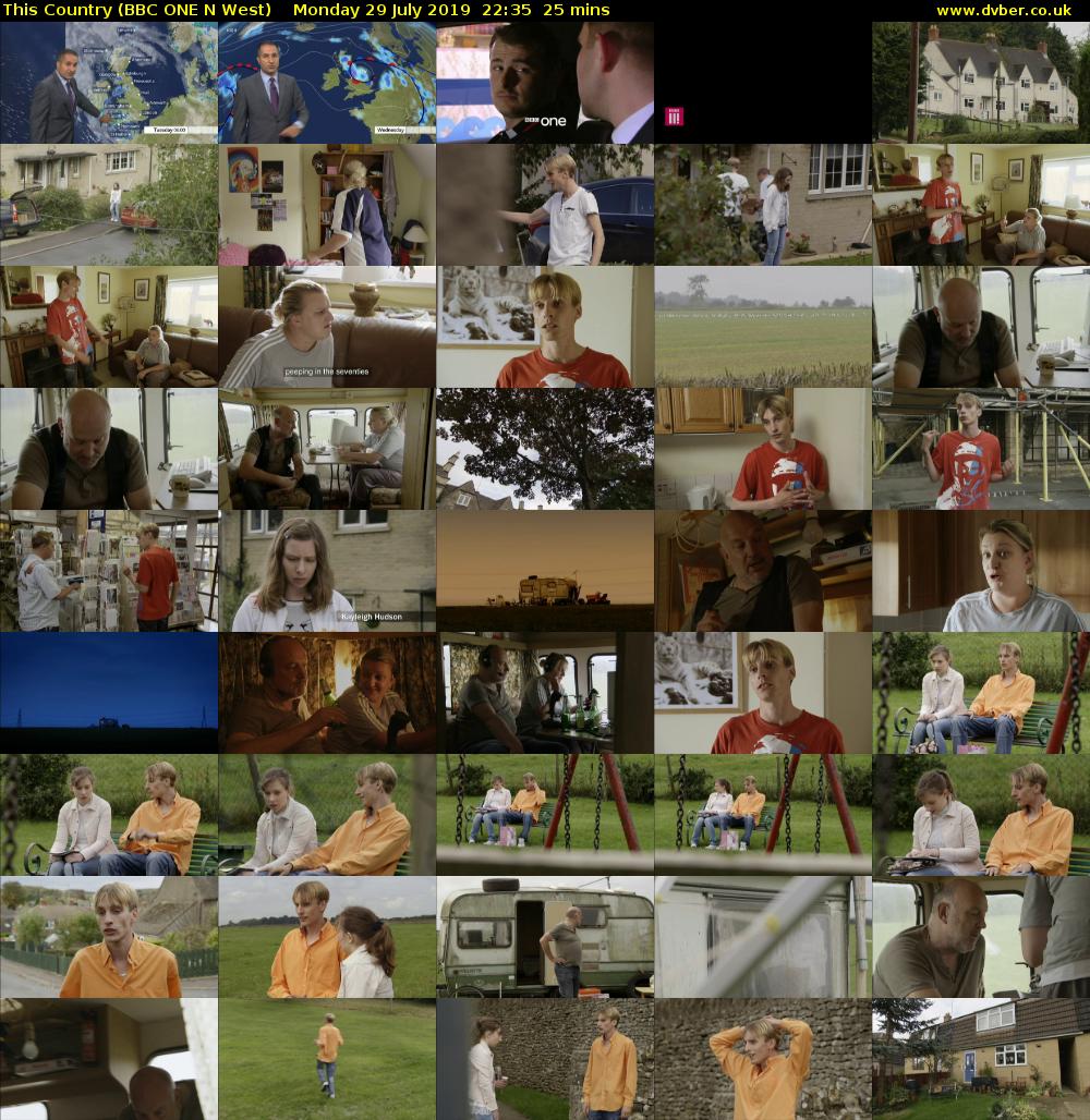 This Country (BBC ONE N West) Monday 29 July 2019 22:35 - 23:00